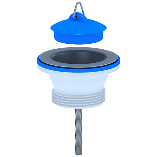 Выпуск 1 1/4" с нержавеющей сеткой М200