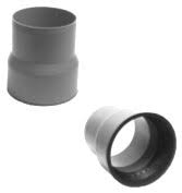 Переходник чугун/пластик 124/110 без манжеты
