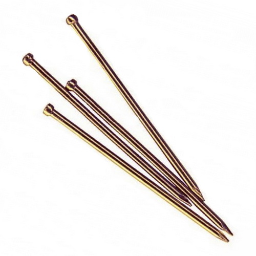 Гвозди финишные латунь 1,4*30