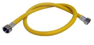 Подводка газ ПВХ  3/4" 40 г/г  (желтая)