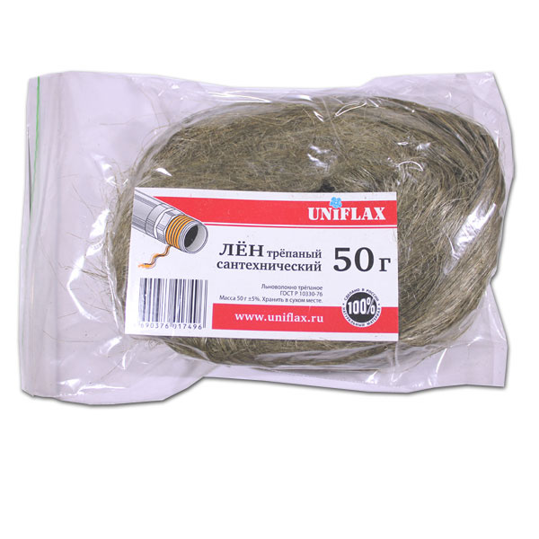 Лен сантехнический 50г