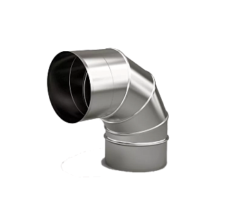 Отвод оц.д 90гр. 130 нержавейка УГМК