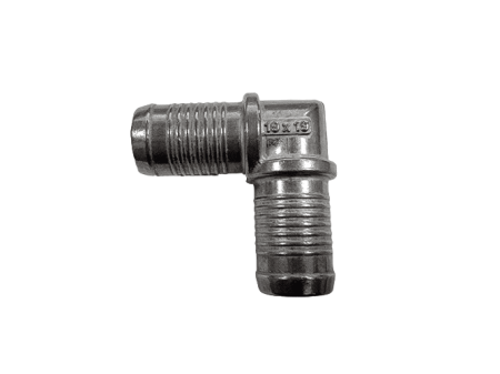 Фитинг угловой тосола 19х19 алюминиевый Atiker