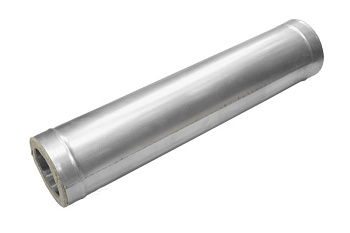 Сэндвич-труба 1,0 м 120*200 0,5/0,5 мм. н-оц. УГМК