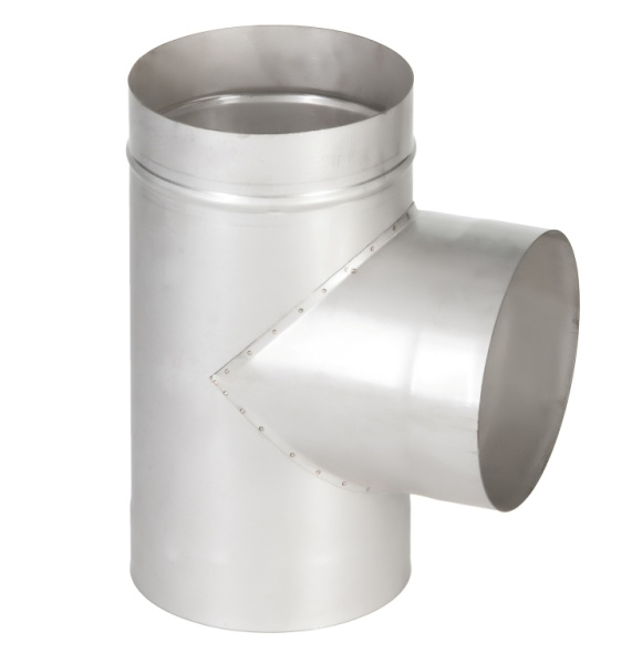 Тройник оц.д. 130*130