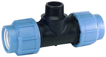 Тройник ПНД 20*1/2 НР