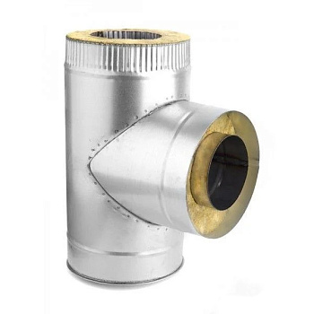 Тройник оц.д. 200*160 с заглушкой