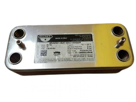 Теплообменник ГВС вторичный Beretta CITY 24квт 12 пл  8036