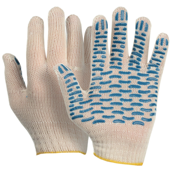 Перчатки белые 3 нити