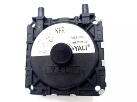 Прессостат 3х контактный P=0.9mbar. Max=10mbar