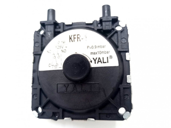 Прессостат 3х контактный P=0.9mbar. Max=10mbar