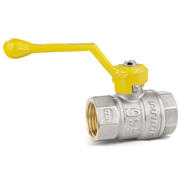 Кран ДУ 15 (газ) шар. рычаг г/г LD PRIDE