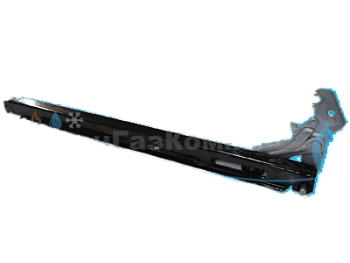 Стойка дверки духовки "DARINA", для духовых шкафов, левая, с промеж. фиксацией (GM441 02 100-14)