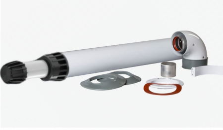 Дымоход АНТИЛЕД 60/100 L1000мм (рабочая длина 750мм) Baxi (кроме ECO Nova), Haier