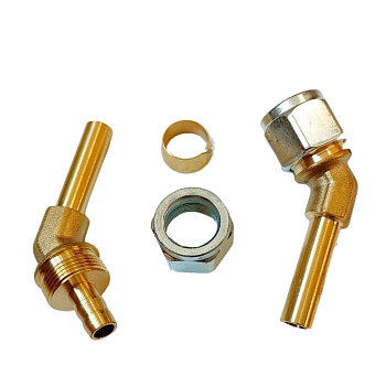 Фитинг для термопластиковой трубки 6*8 135 гр (угловой)