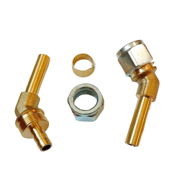 Фитинг для термопластиковой трубки 6*8 135 гр (угловой)