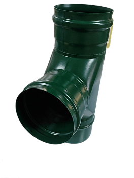 Тройник 87* ТРМ(М)-Р 430-0,5 D100 (Д) У (RAL 6005 зеленый мох (T<200C*)) (пр-ль ООО"ПК "Т и С")