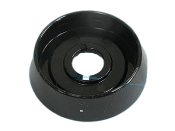 Воротник ручки крана "Ariston", "Indesit", черный (C00284861) Воротник ручки крана "Ariston", "Indesit", черный (C00284861)
