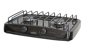 Плитка Дарина 2 комфорки (настольная) черная