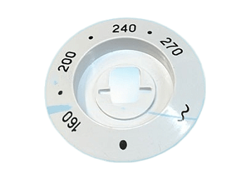 Воротник ручки газ. крана духовки "De Luxe", мод. 5040/506040 Г, стар. обр., белый, без гриля Воротник ручки газ. крана духовки "De Luxe", мод. 5040/506040 Г, стар. обр., белый, без гриля