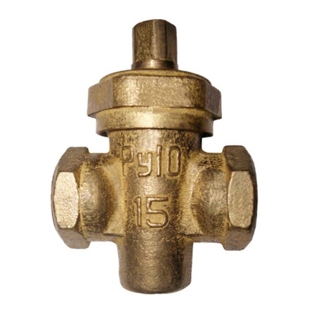 Кран ДУ 15 пробкосальниковый