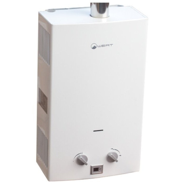 Водонагреватель газовый WERT 10LT WHITE