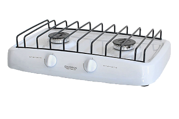 Плитка Дарина 2 комфорки (настольная) белая