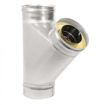 Тройник Термо 45* ТРТ-Р 430-0,5/оц D115/200 (пр-ль ООО"ПК "Теплов и Сухов") (Феррит ТЕРМО) Тройник Термо 45* ТРТ-Р 430-0,5/оц D115/200 (пр-ль ООО"ПК "Теплов и Сухов") (Феррит ТЕРМО)