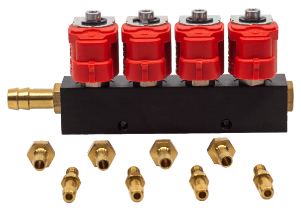 Рампа Alpha тип 30 4 цилиндра + (4 инж.) 2 Ом