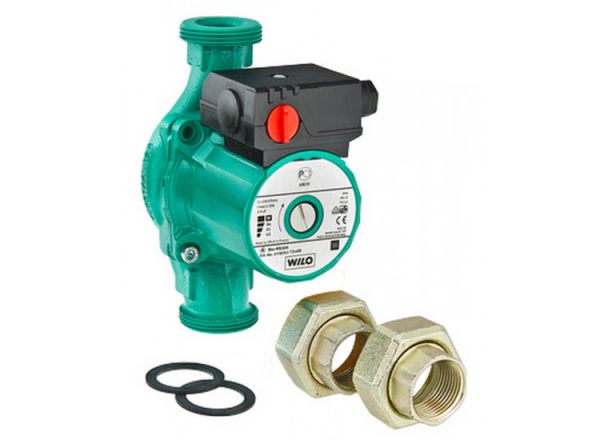 Циркуляционный насос WILO STAR-RS 25/6 с гайками