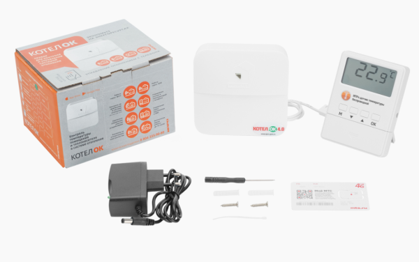 Управление котлом с телефона GSM+WiFi 