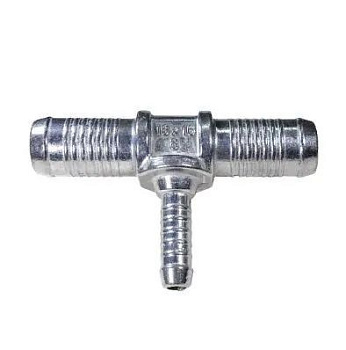 Фитинг тосола 16х8х16 алюминиевый Atiker (TE.001)