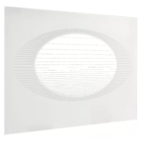 Стекло наружное  мод. 1100, 1140 белое, 598 417мм (1100.66.0.003-09)