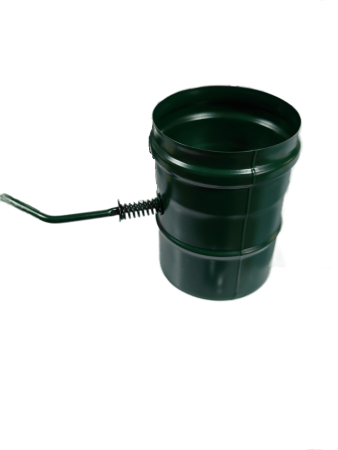 Шибер ШМ (М)-Р 430-0,5 D100 (RAL 6005 зеленый мох (Т<200C*)) (пр-ль ООО