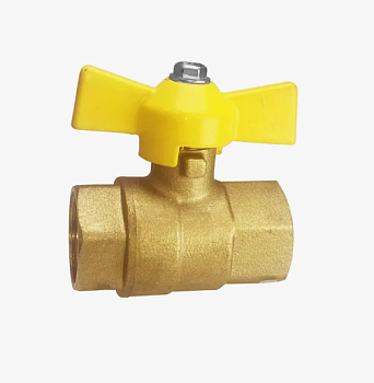 Кран ДУ 20 (газ) шар. бабочка г/г VALFEX Кран ДУ 20 (газ) шар. бабочка г/г VALFEX