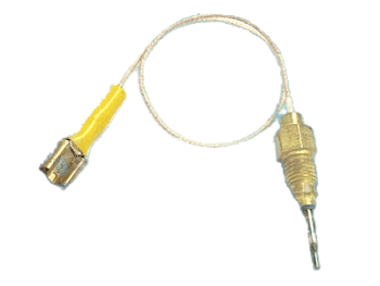 Термопара газовой плиты "DARINA" мод. GM341, L-255мм, соед. клемма, на горелки стола (2515.059.100)