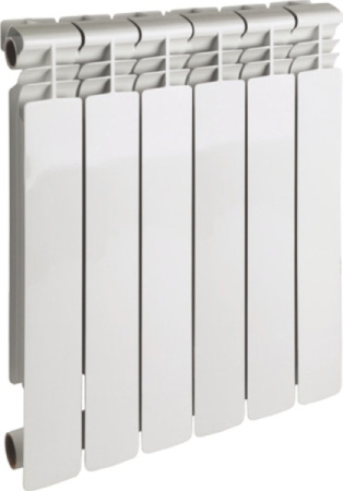 Радиатор алюм. AQUAPROM 500/80 6 сек.