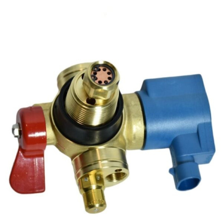 Вентиль баллонный автоматический EMER MCR110.M12,12V c AMP разъемом