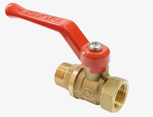 Кран ДУ 15 (вода) шар. рычаг г/ш VALFEX