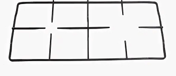 Решетка стола "DARINA" мод. GM241, КМ241 (газ.стол), стиль 1D,1C, 520*225мм (комплект 2шт.), сталь