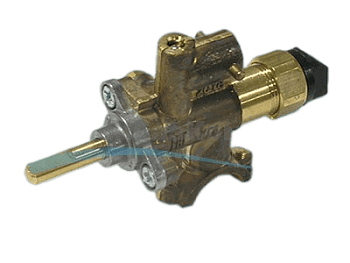 Кран горелки стола "DARINA" № 60 мод. мод. GM341,441,442 (с исп. 101), с газ.контр., природный газ