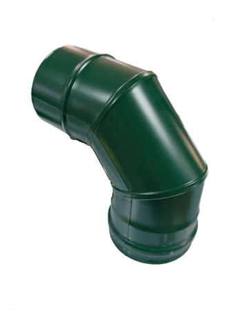 Отвод 87* ОМ-Р 430-0,5 D100 (RAL 6005 зеленый мох (T<200C*)) (пр-ль ООО