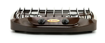 Плитка Гефест 2 комфорки (настольная) коричневая