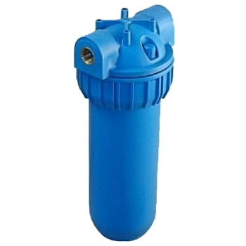 Колба Kristal Slim 10" NT 1(без катриджа,не прозрачная,синяя)