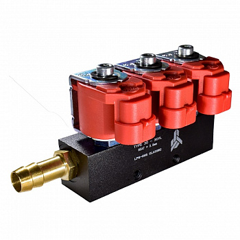 Рампа Alpha тип 30 3 цилиндра + (3 инж.) 2 Ом (Оригинал)