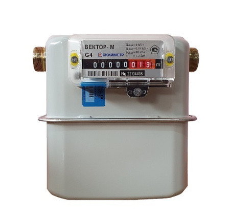 Счетчик газа Вектор-М G4 М33*1,5 правый