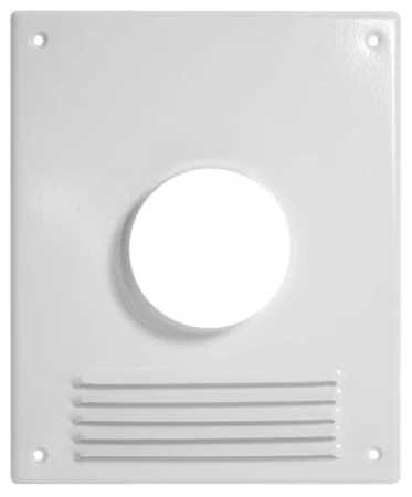 Площадка торцевая Фланец прямоуг. 110ПТМ (d=110) с реш.(ЭРА)