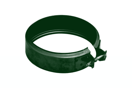 Хомут трубный ХТ-Р на болте D 160 - ФР (М) (RAL 6005 зеленый мох (T<200C*)) (пр-ль ООО