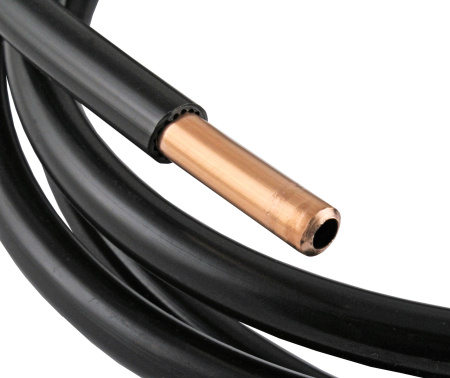 Трубка медная d 6*1мм SILMET в оплетке