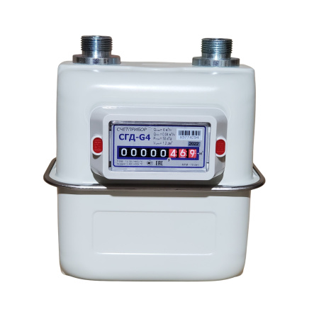 Счетчик газа СГД G4 левый (Орел) резьба М30*2